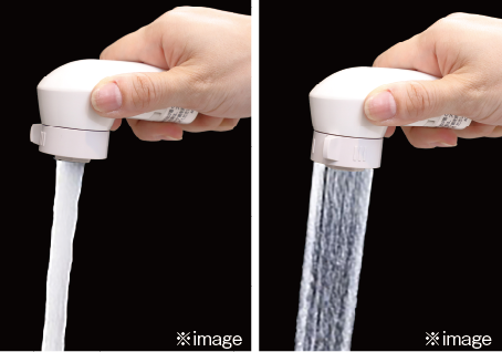 シングルレバーシャワー水栓