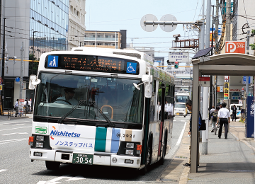 西鉄「比恵」バス停