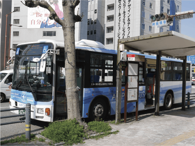 西鉄「築港口」バス停