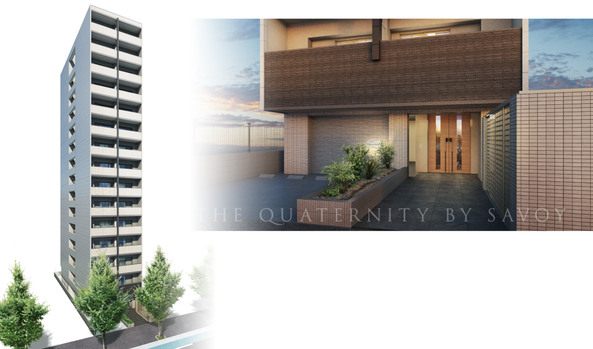 FACADE DESIGN THE QUATERNITY BY SAVOY